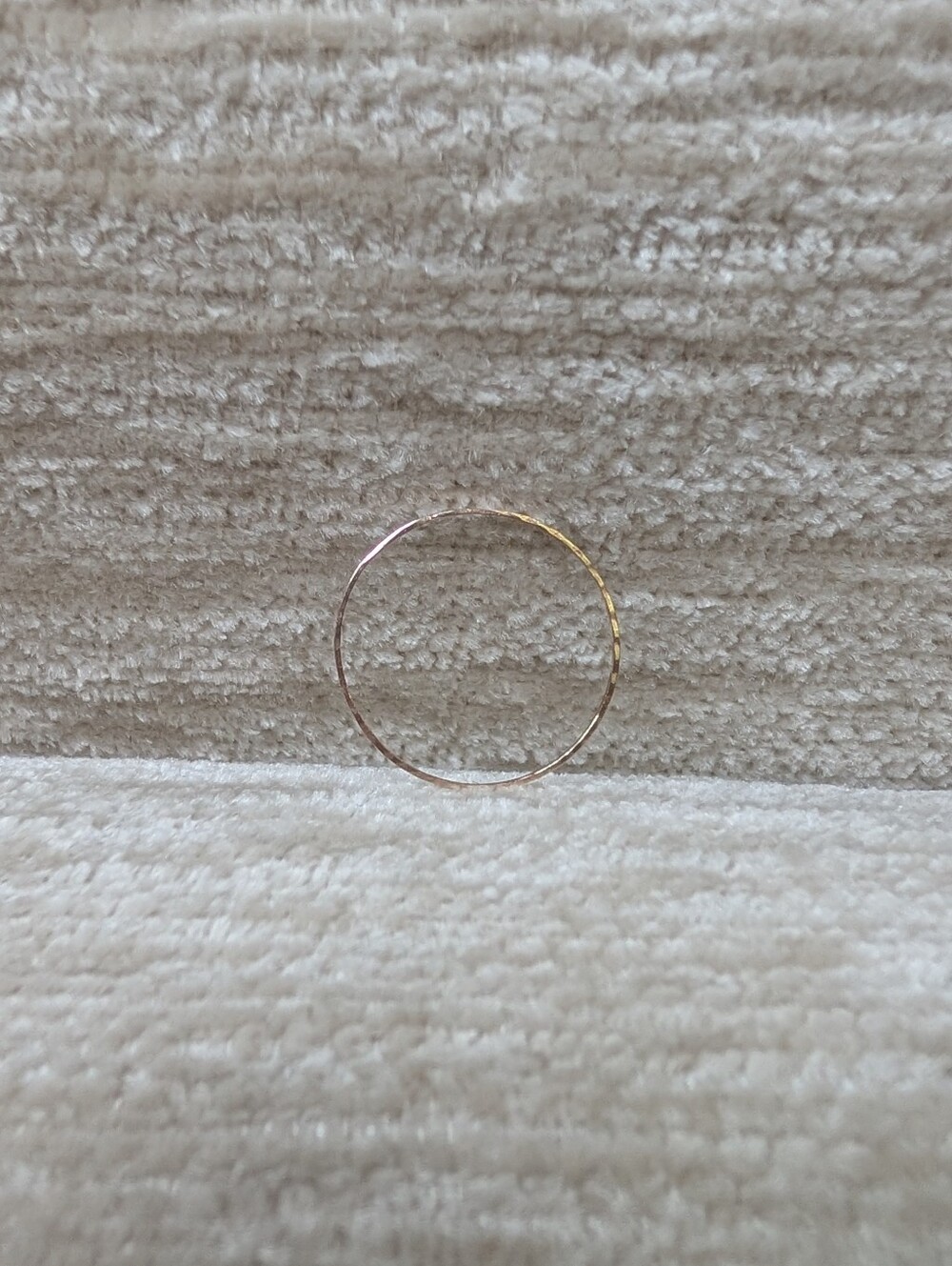Catbird ROSE GOLD Threadbare Ring, Size 7 - Picture 4 of 8